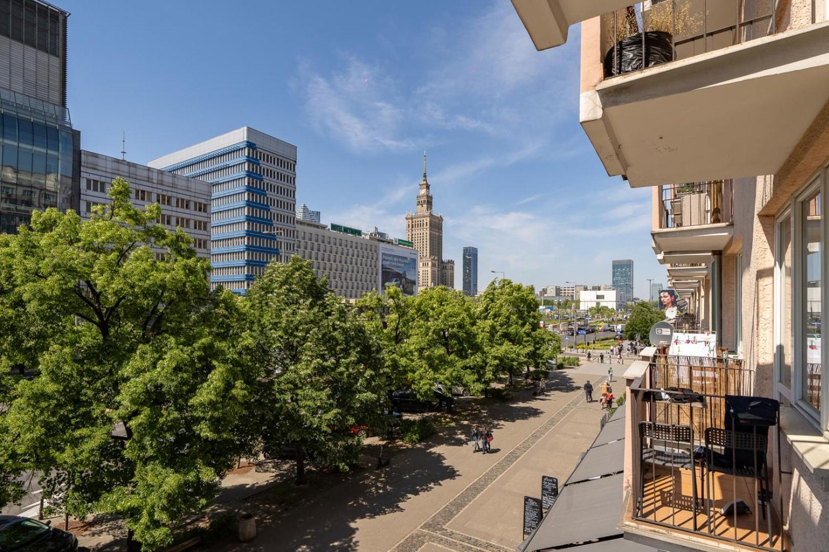 Warsaw Centrum Apartment - Workspace, Balcony - By Rentujemy エクステリア 写真